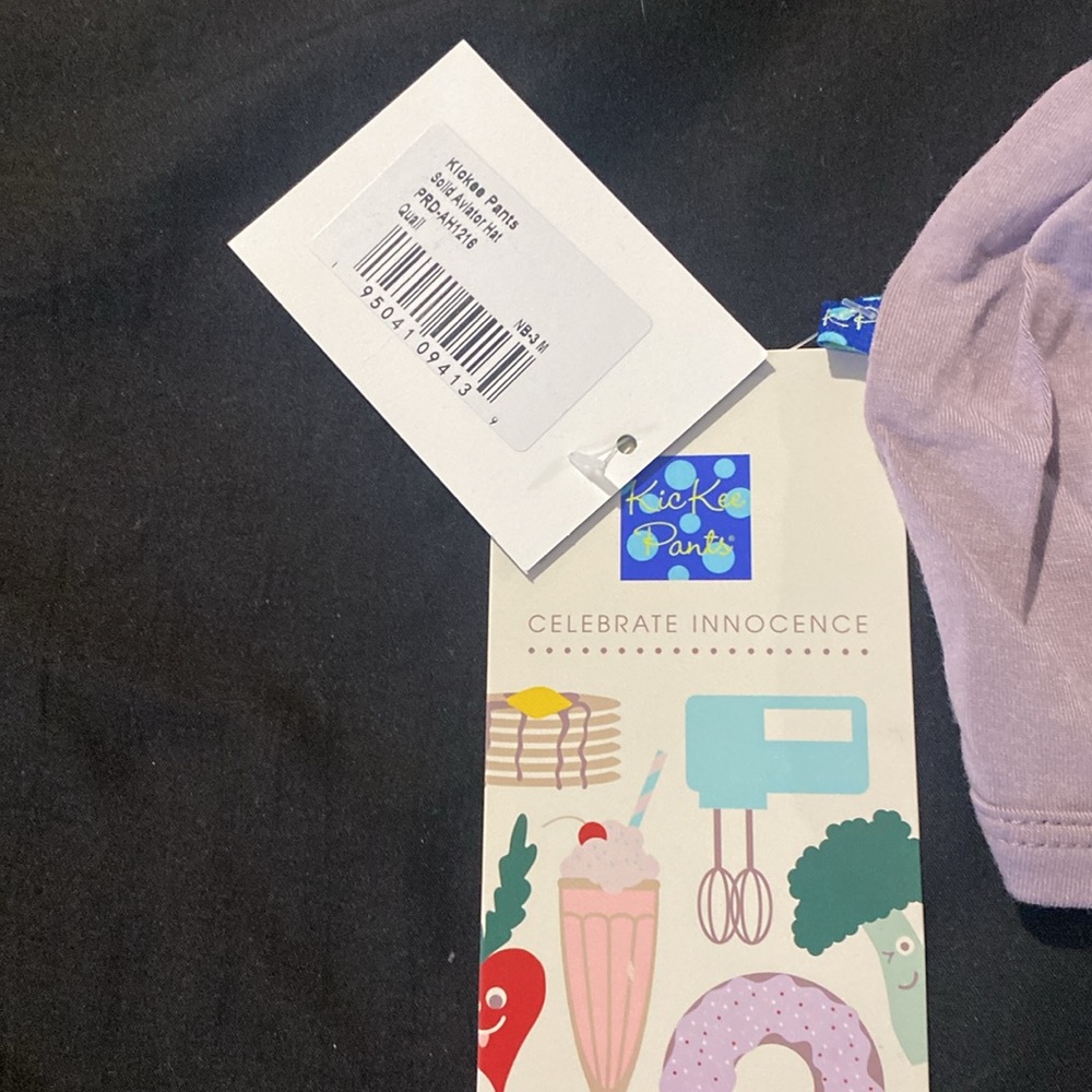 0-3 months kickeepants set - coverall and aviator hat - new with tags 66|A3 - Picture 4 of 4